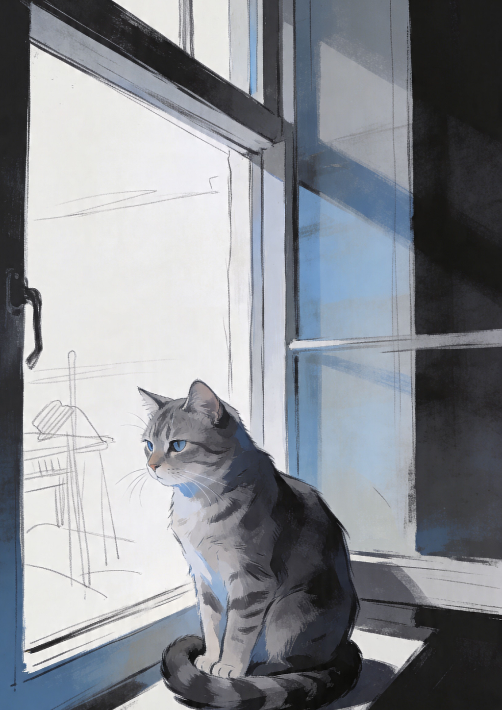 Waiting for Spring - Poster Din A2