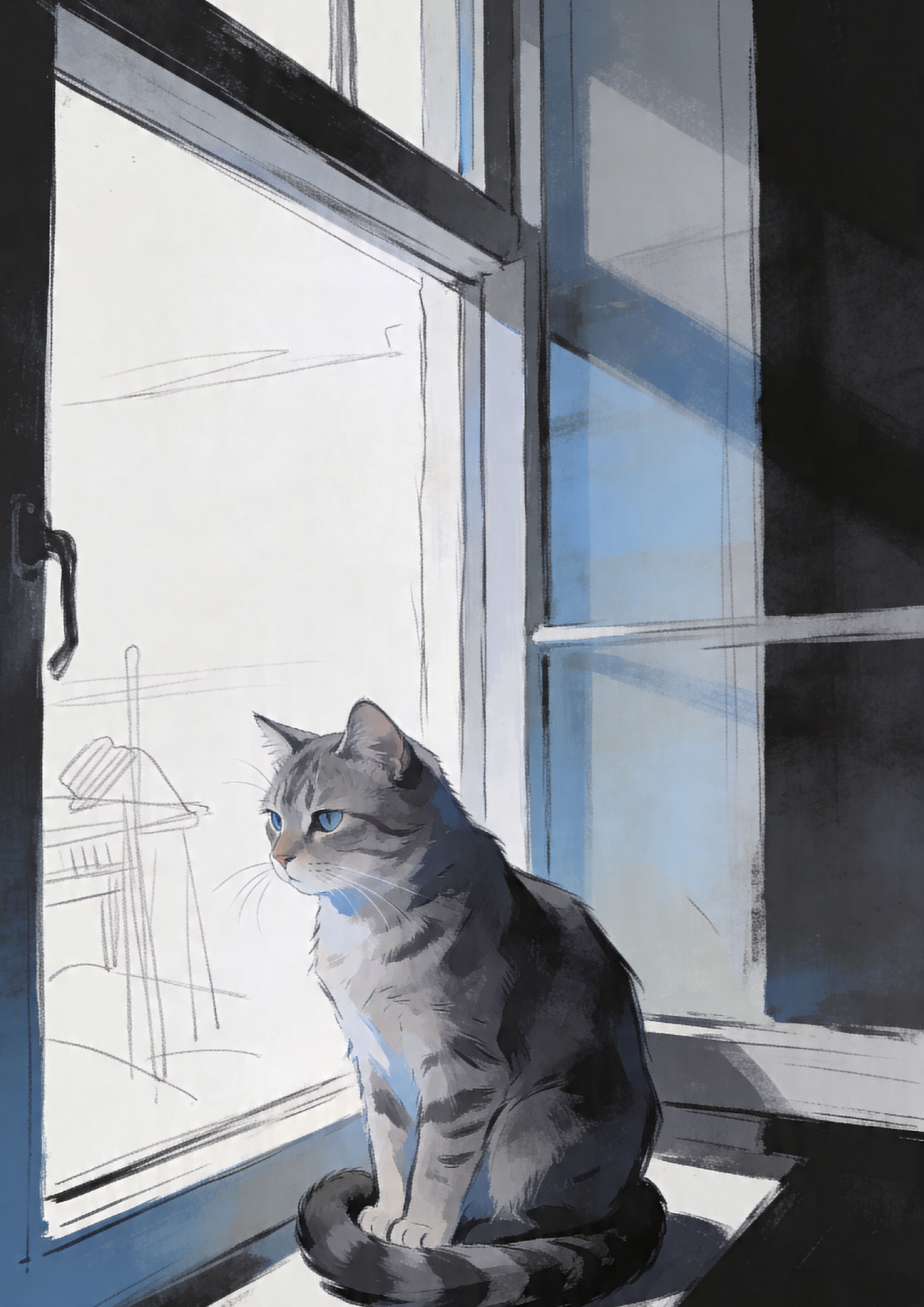 Waiting for Spring - Poster Din A2