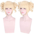 Anime Cosplay Perücke mit kurzem Schnitt, blond