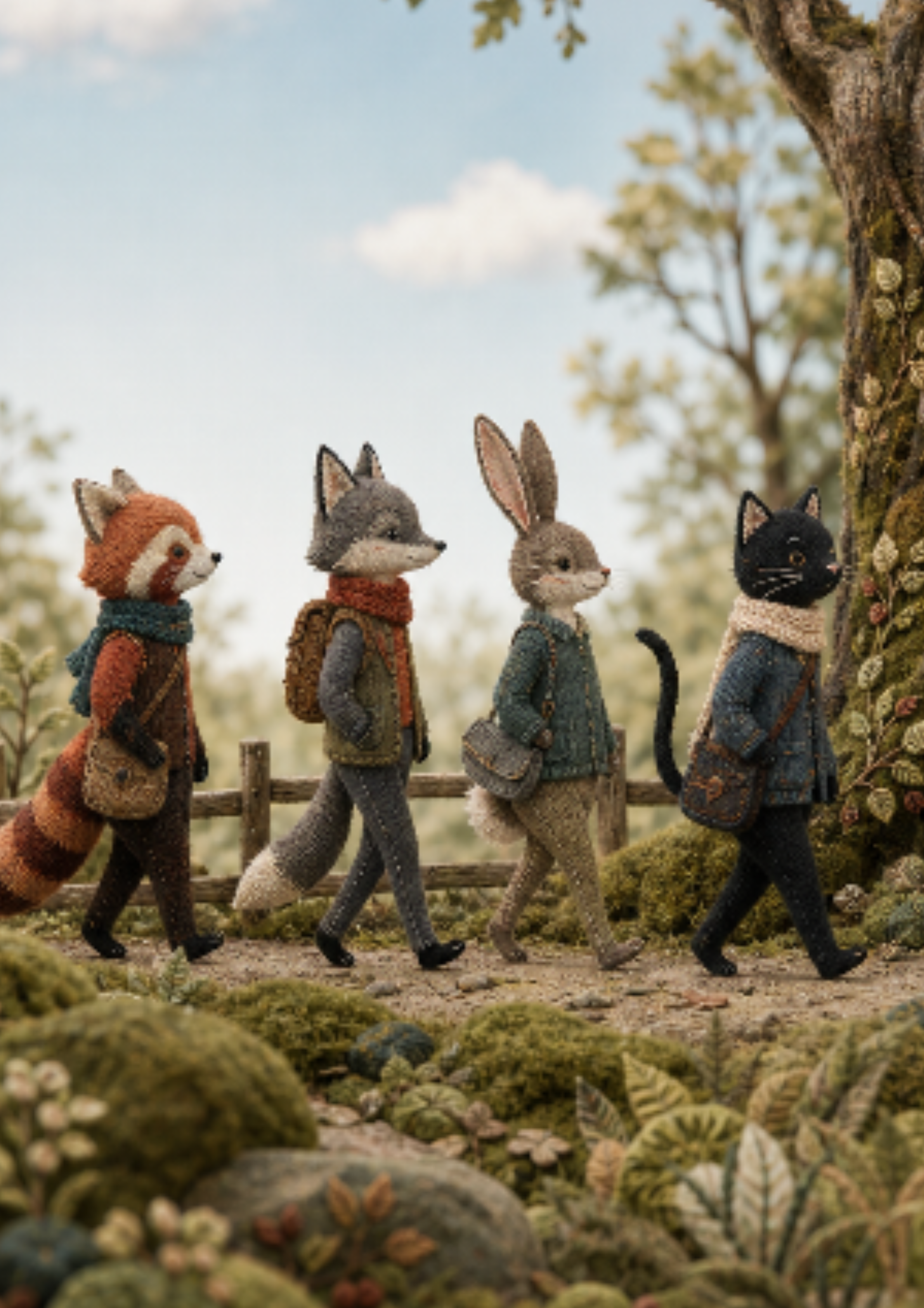 The Little Wanderers - Poster Din A2