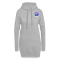 Winter in der Schule für Magie-Begabte, gemütliches Hoodie-Kleid in Premium-Qualität - heather grey