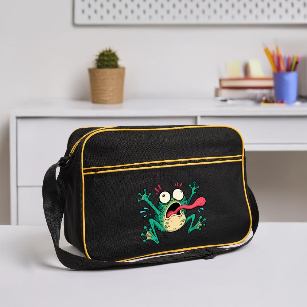 Alles bestens! - Retro Bag - black/gold