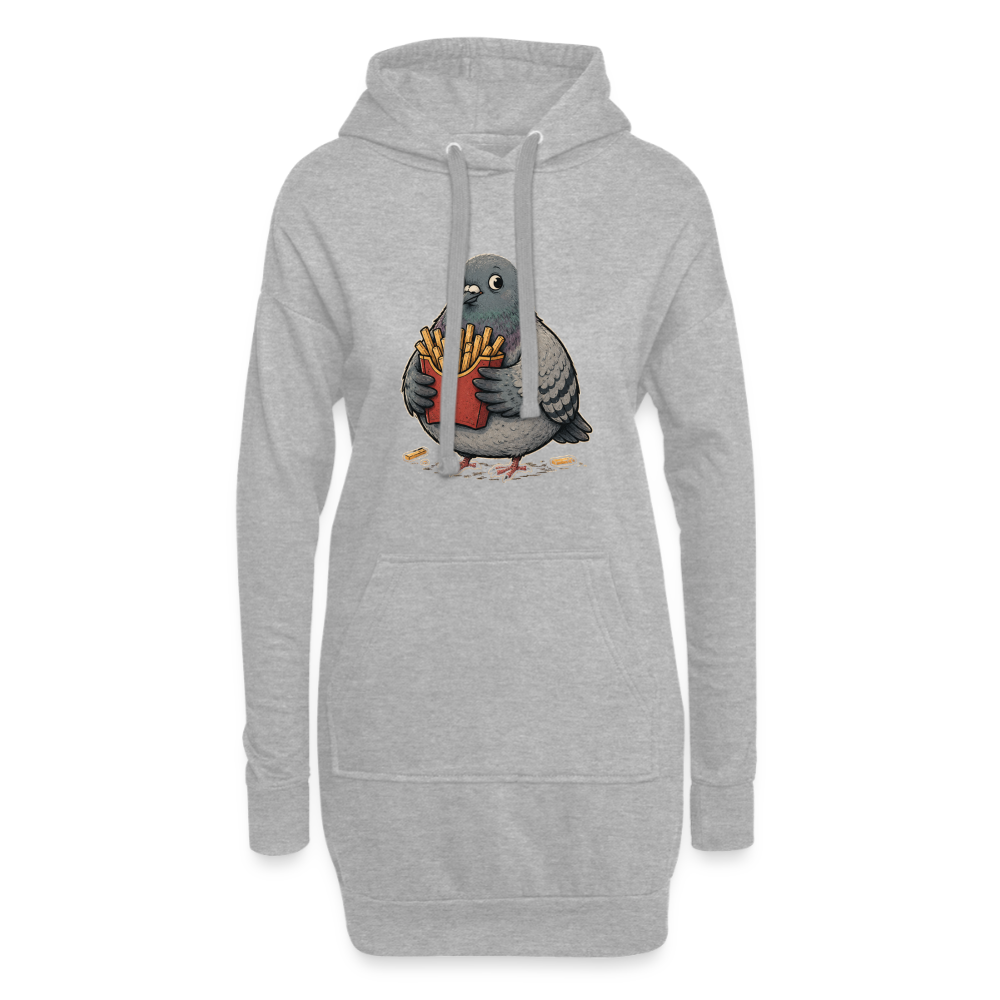 Meine Pommes - Hoodie Kleid - heather grey