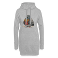 Meine Pommes - Hoodie Kleid - heather grey