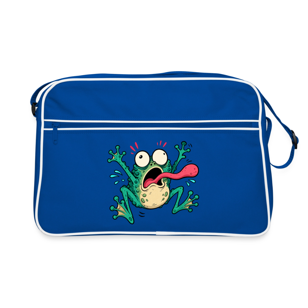 Alles bestens! - Retro Bag - blue/white