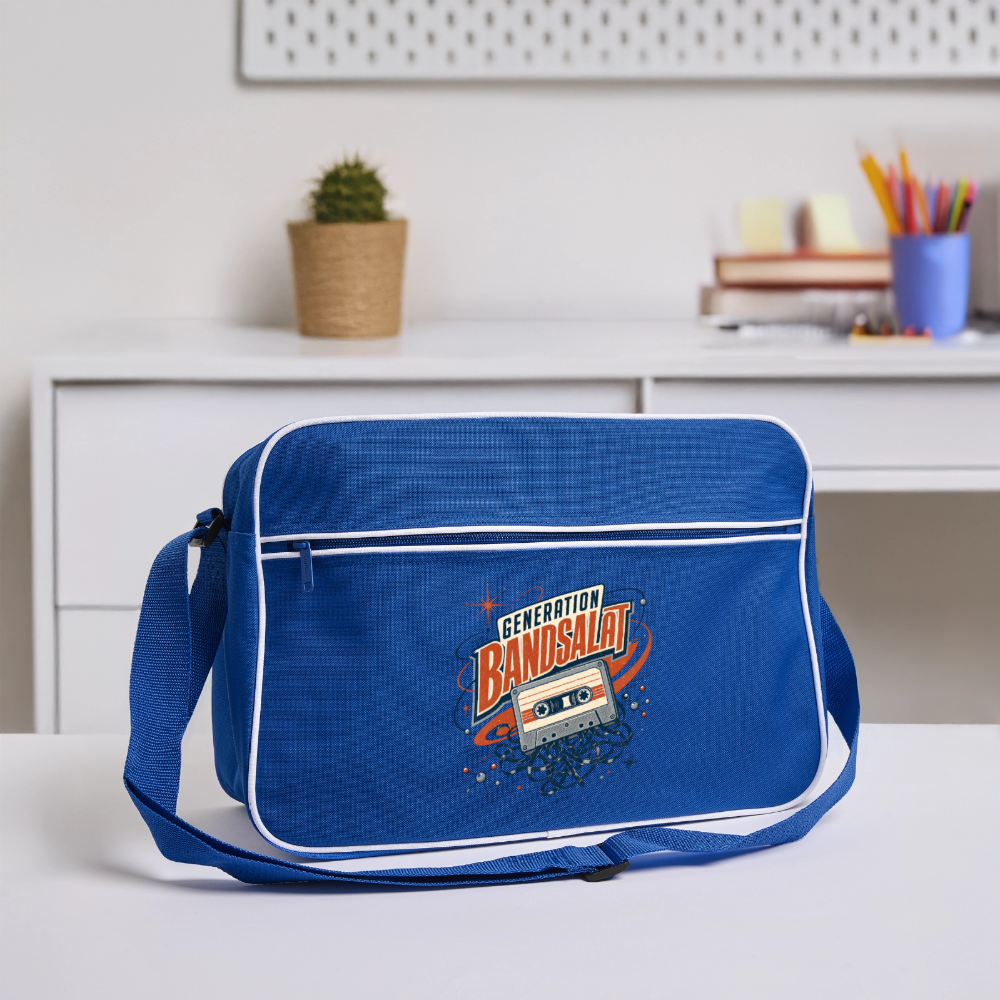 Generation Bandsalat - Retro Bag - blue/white