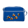Planlos, aber motiviert - Retro Bag - blue/white