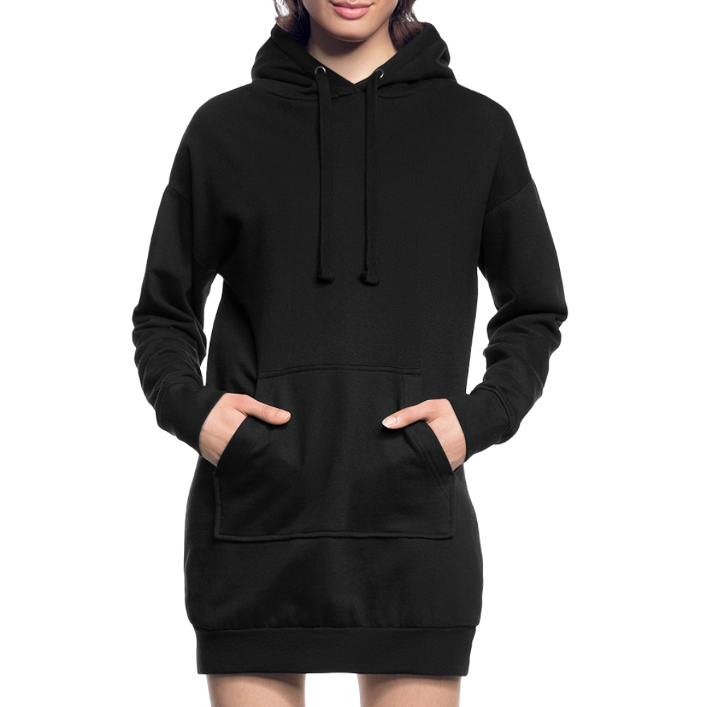 Namaste, gemütliches Hoodie-Kleid in Premium-Qualität - black