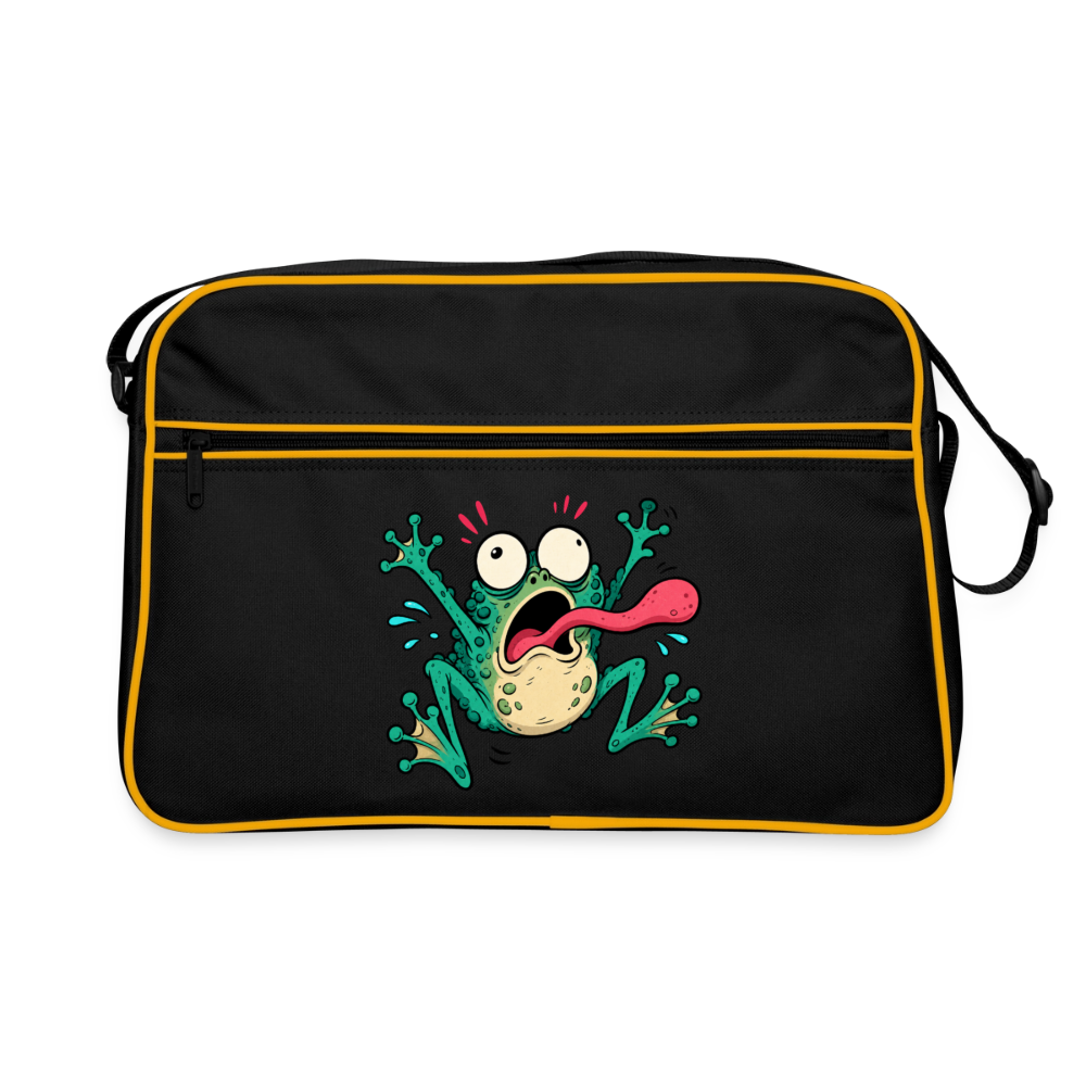 Alles bestens! - Retro Bag - black/gold