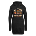 Mixtape Department - Hoodie Kleid - black