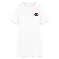Manga Vampir, weiches Kleid aus T-Shirtstoff - white