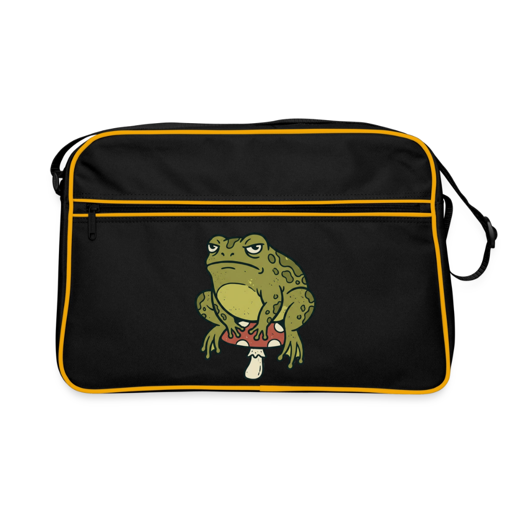 Nicht mein Problem - Retro Bag - black/gold
