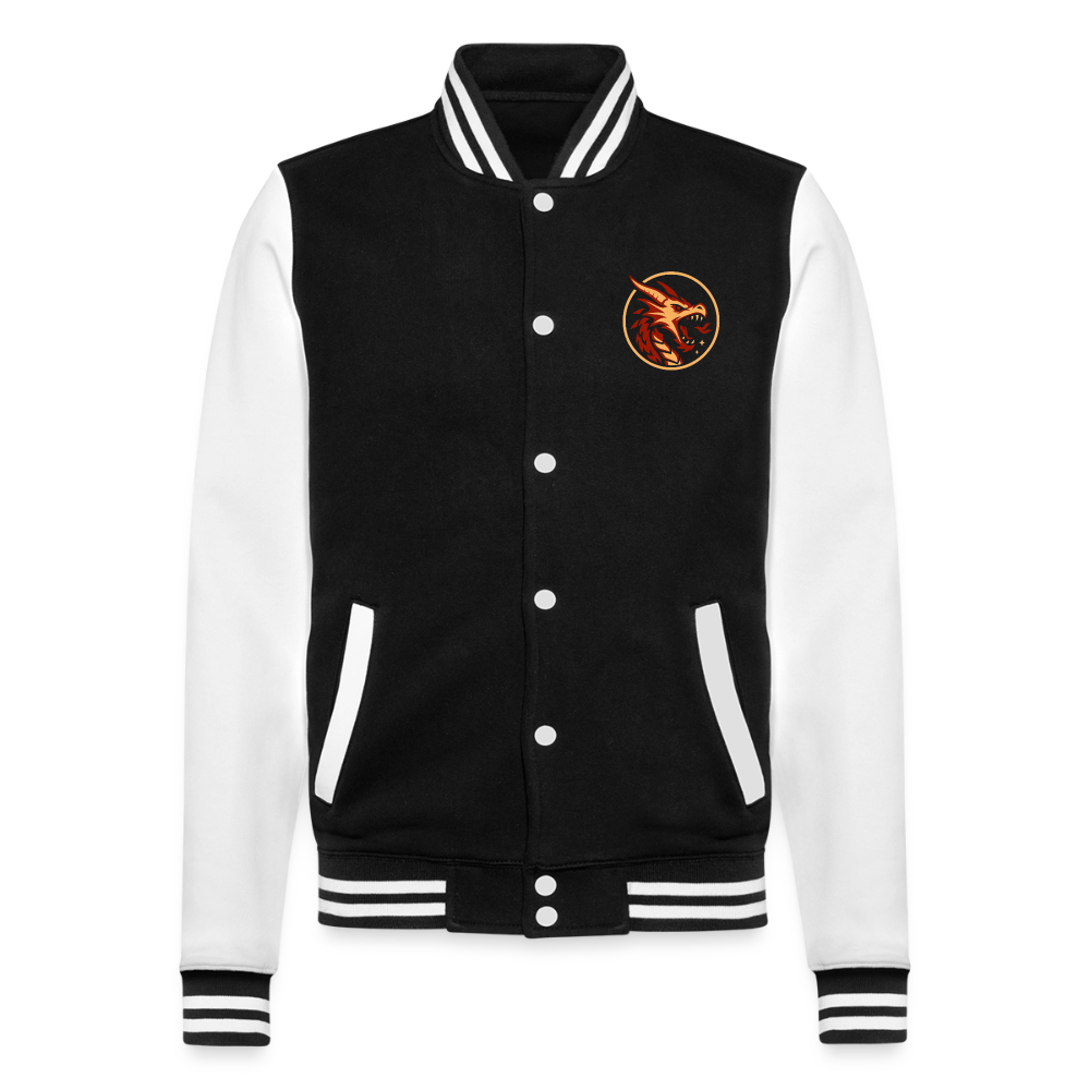 Rollenspiel "Epic Roll", weiche Collegejacke in Premium-Qualität - black/white