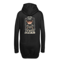 Gruseliges Gothic-Mädchen, gemütliches Hoodie-Kleid in Premium-Qualität - black