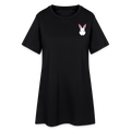 "Drink me" inspiriert von Alice im Wunderland, weiches Kleid aus T-Shirtstoff - black