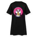 Panda Ramen, weiches Kleid aus T-Shirtstoff - black