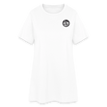 Sleeping Fox, weiches Kleid aus Baumwolljersey - white