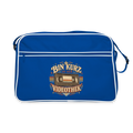 Bin kurz in der Videothek - Retro Bag - blue/white