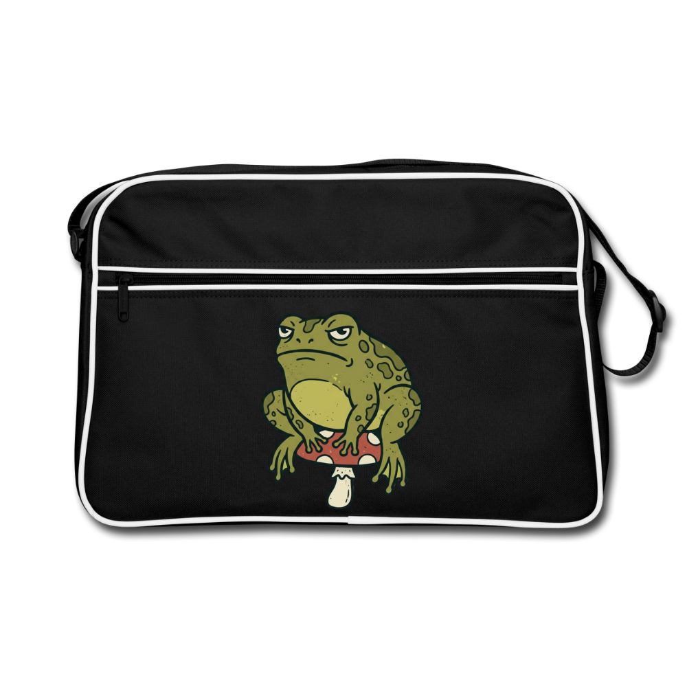 Nicht mein Problem - Retro Bag - black/white