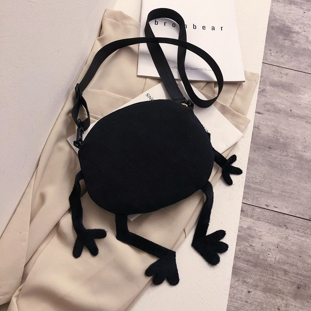 Flauschige Monster Umhängetasche