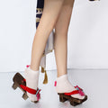 Elegante Cosplay Schuhe im japanischen Stil