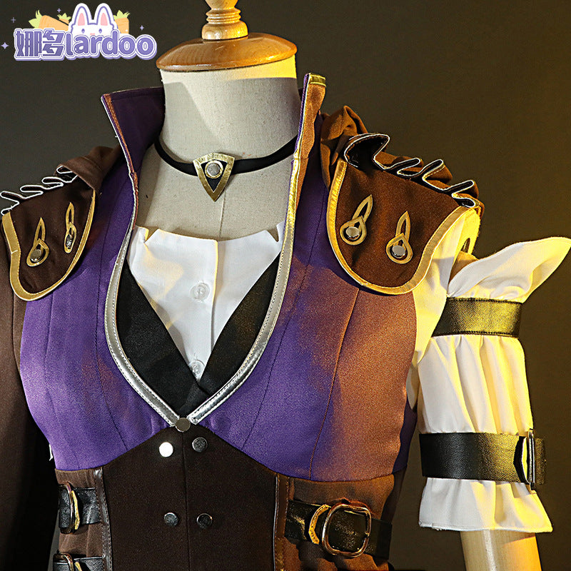 Steampunk Ermittlerin Cosplay Kostüm