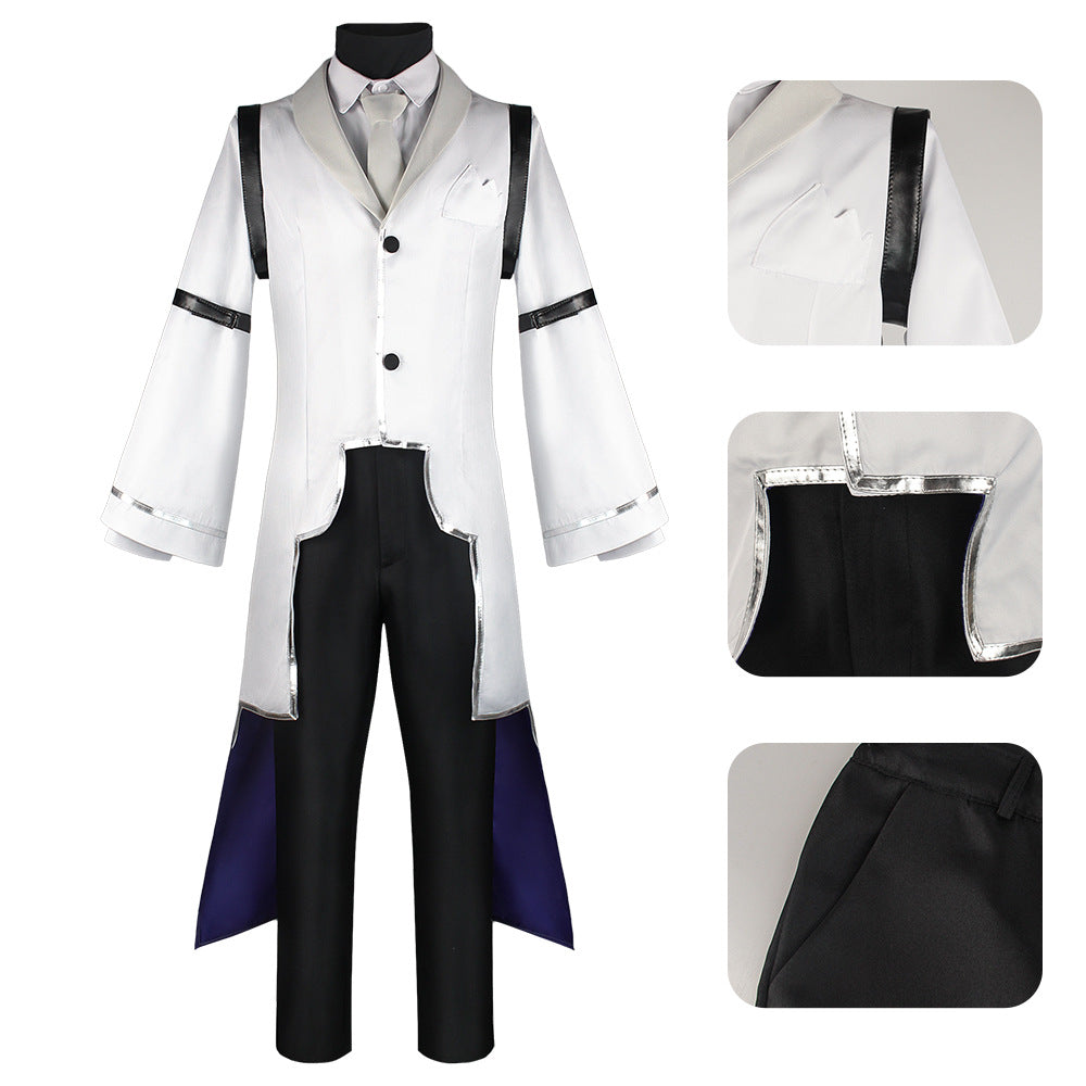 Mysteriöser Detektiv Cosplay Mantel mit Komplettset