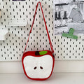 Kawaii Apfeltasche mit Anhänger