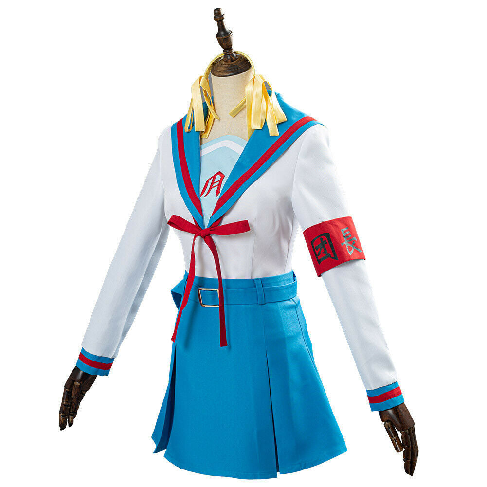 Japanische Sailor Schuluniform Cosplay Set