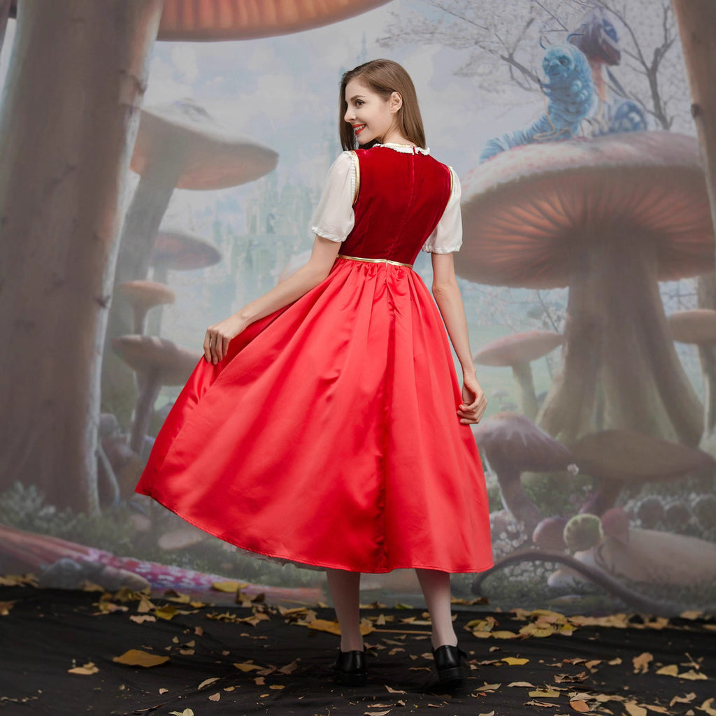 Rotkäppchen Cosplay Kostüm mit Umhang