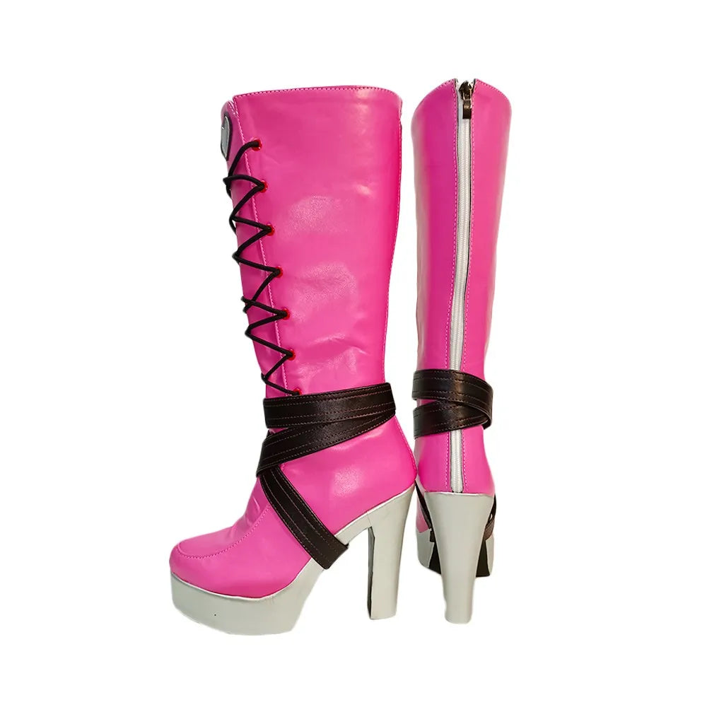 Gothic Cosplay Stiefel für Fantasy und Halloween