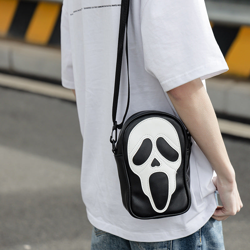 Geistermaske Crossbody Tasche