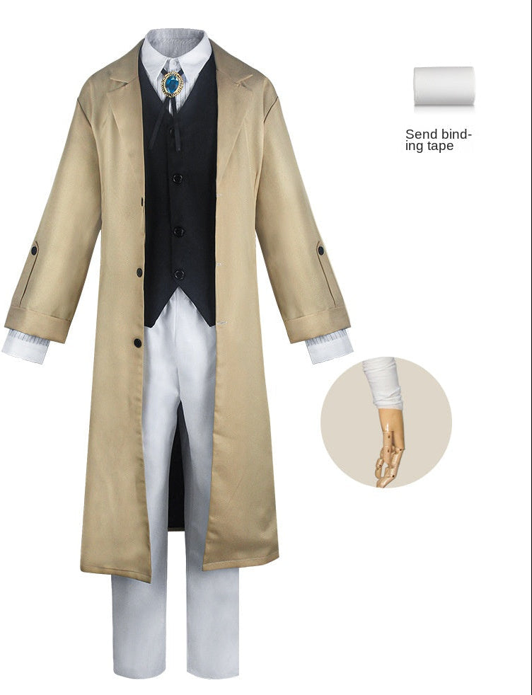 Elegantes Detektiv Cosplay Komplettset