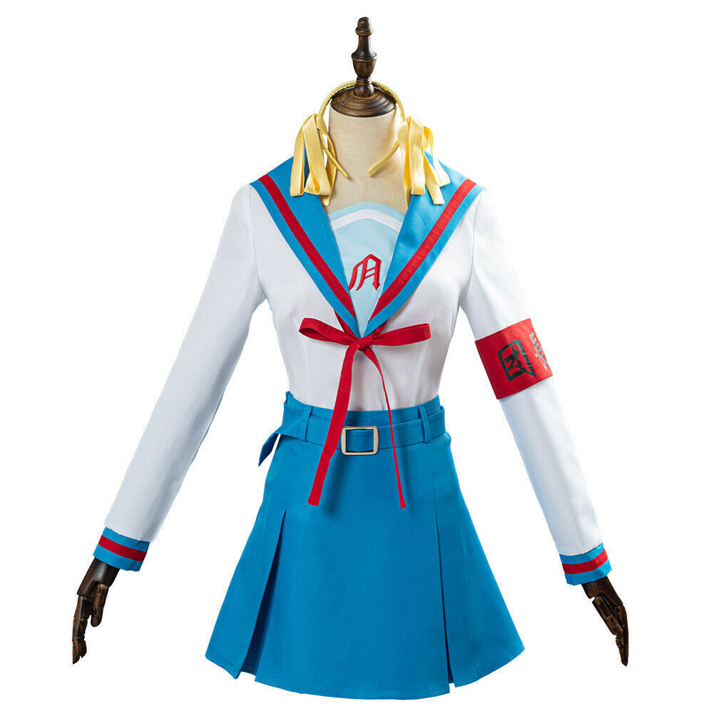 Japanische Sailor Schuluniform Cosplay Set