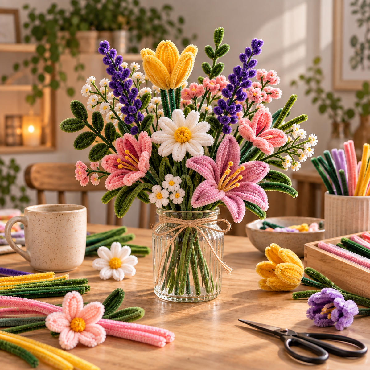 Creative Night: Blumen, die für immer bleiben 🌸