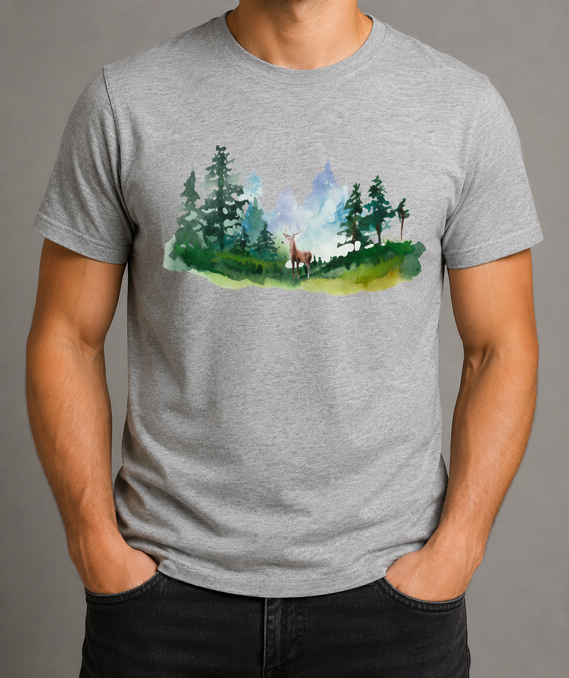 Forest Spirit - Heavy Cotton T-Shirt