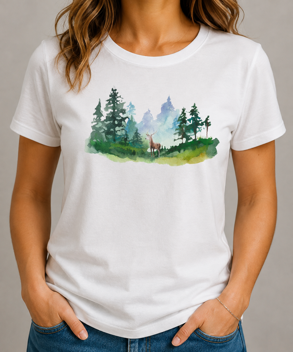 Forest Spirit - Heavy Cotton T-Shirt