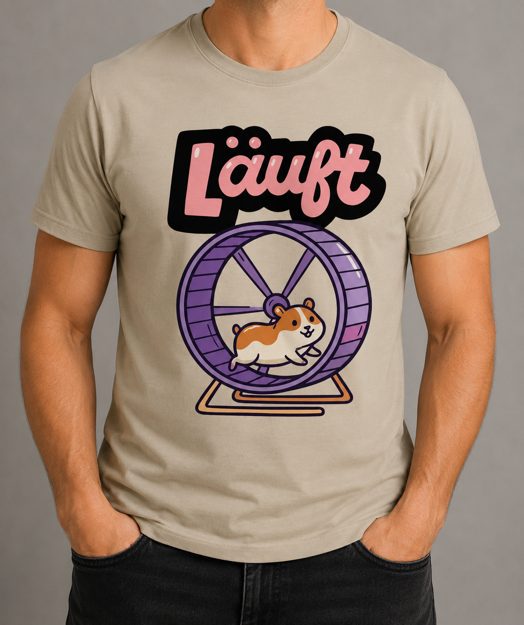 Läuft - Heavy Cotton T-Shirt