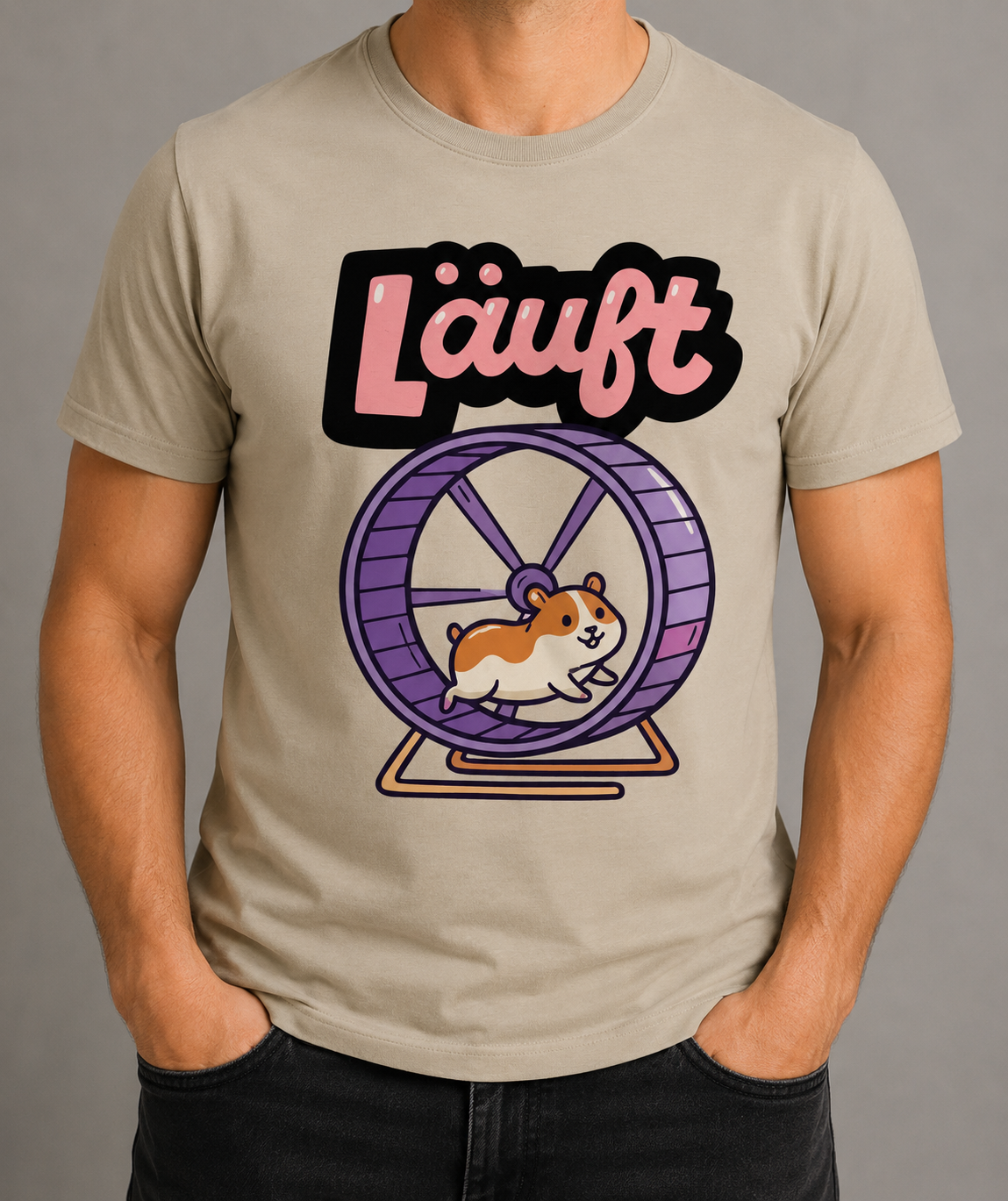 Läuft - Heavy Cotton T-Shirt