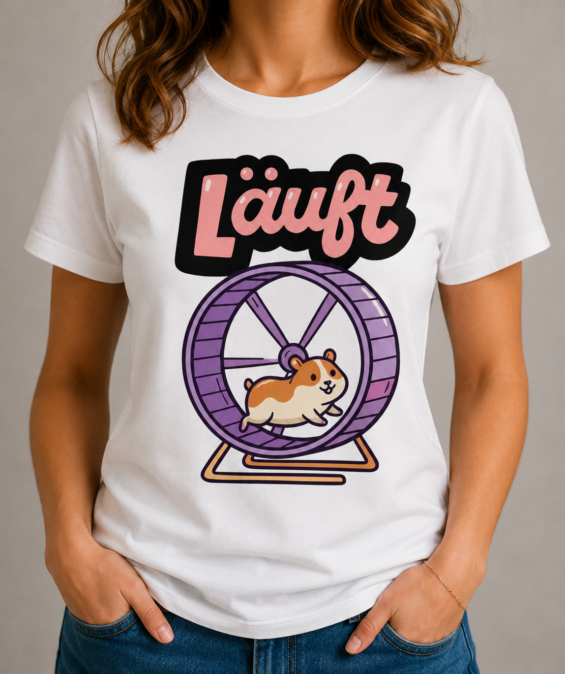 Läuft - Heavy Cotton T-Shirt