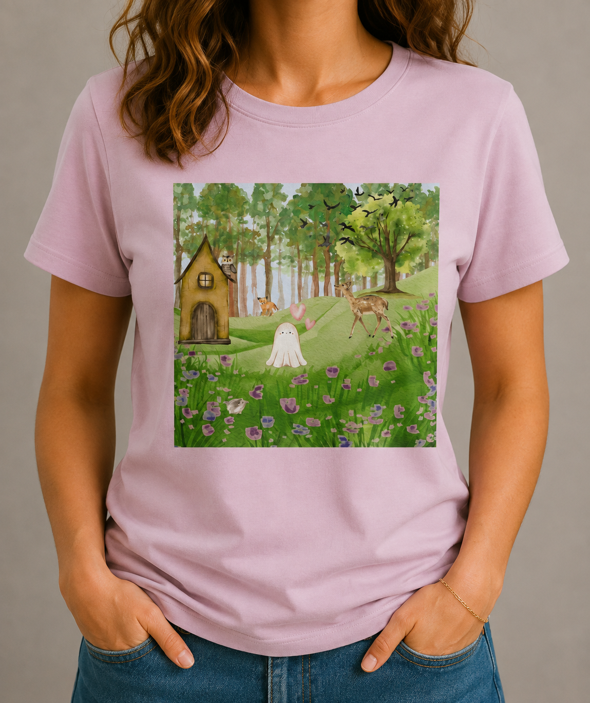 Das kleine Waldgespenst - Heavy Cotton T-Shirt