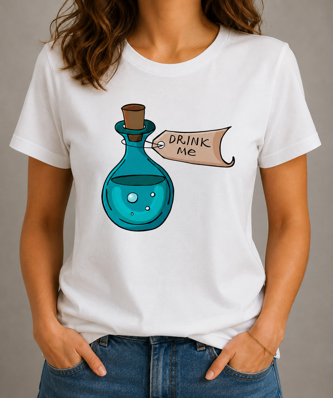 Drink me - Heavy Cotton T-Shirt