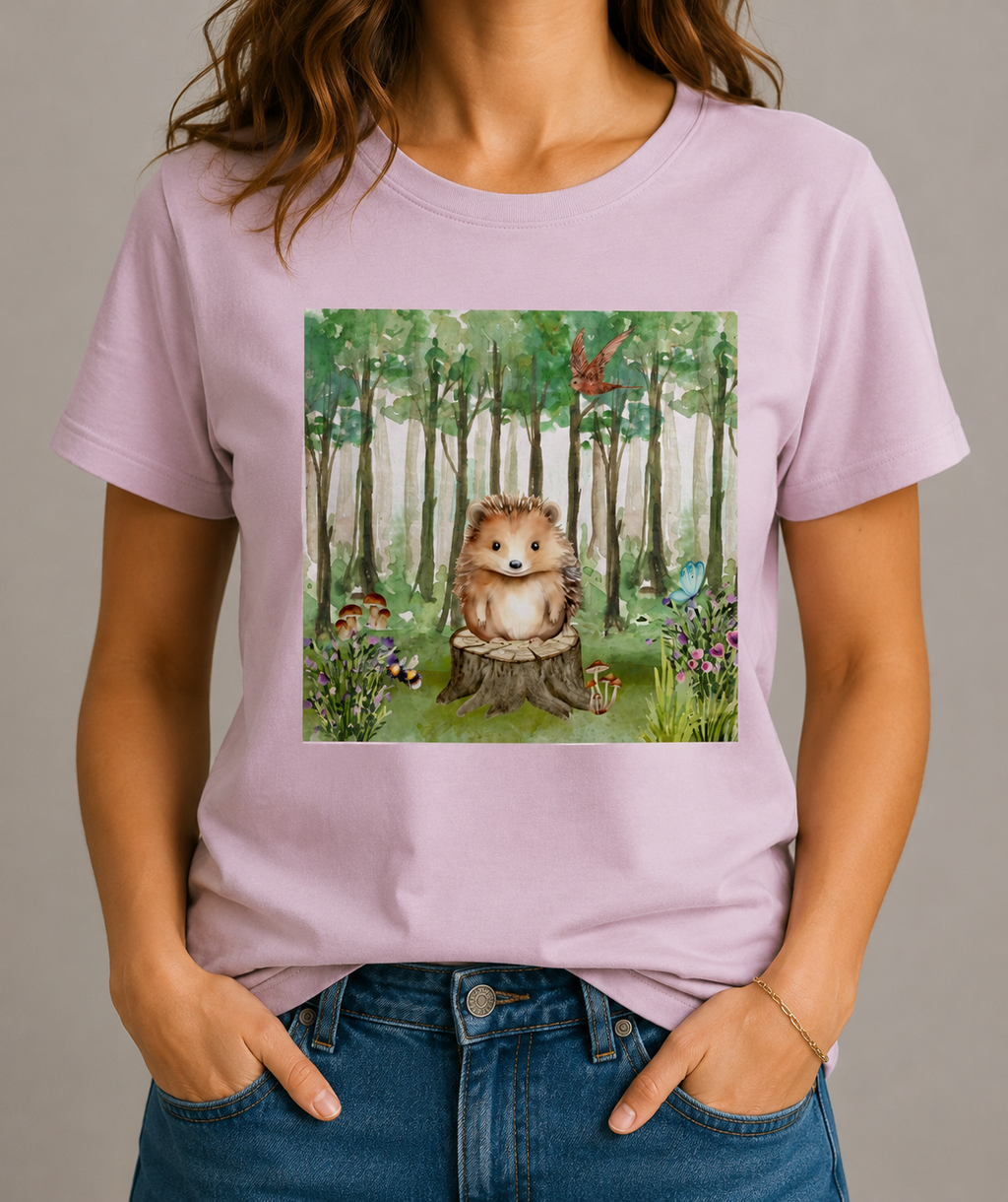 Süßer Igel - Heavy Cotton T-Shirt