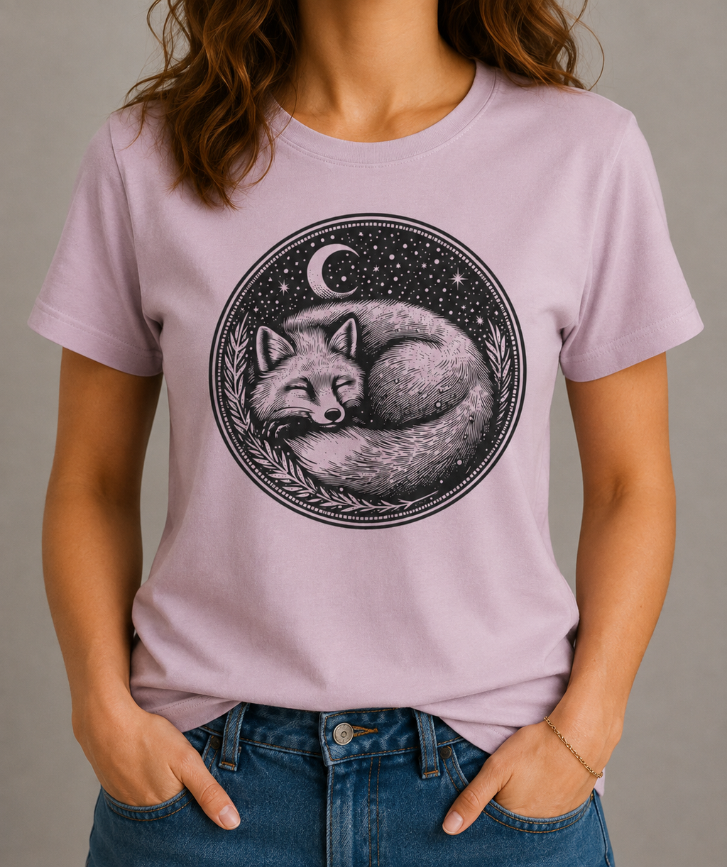 Unter dem Schutz des Mondes - Heavy Cotton T-Shirt