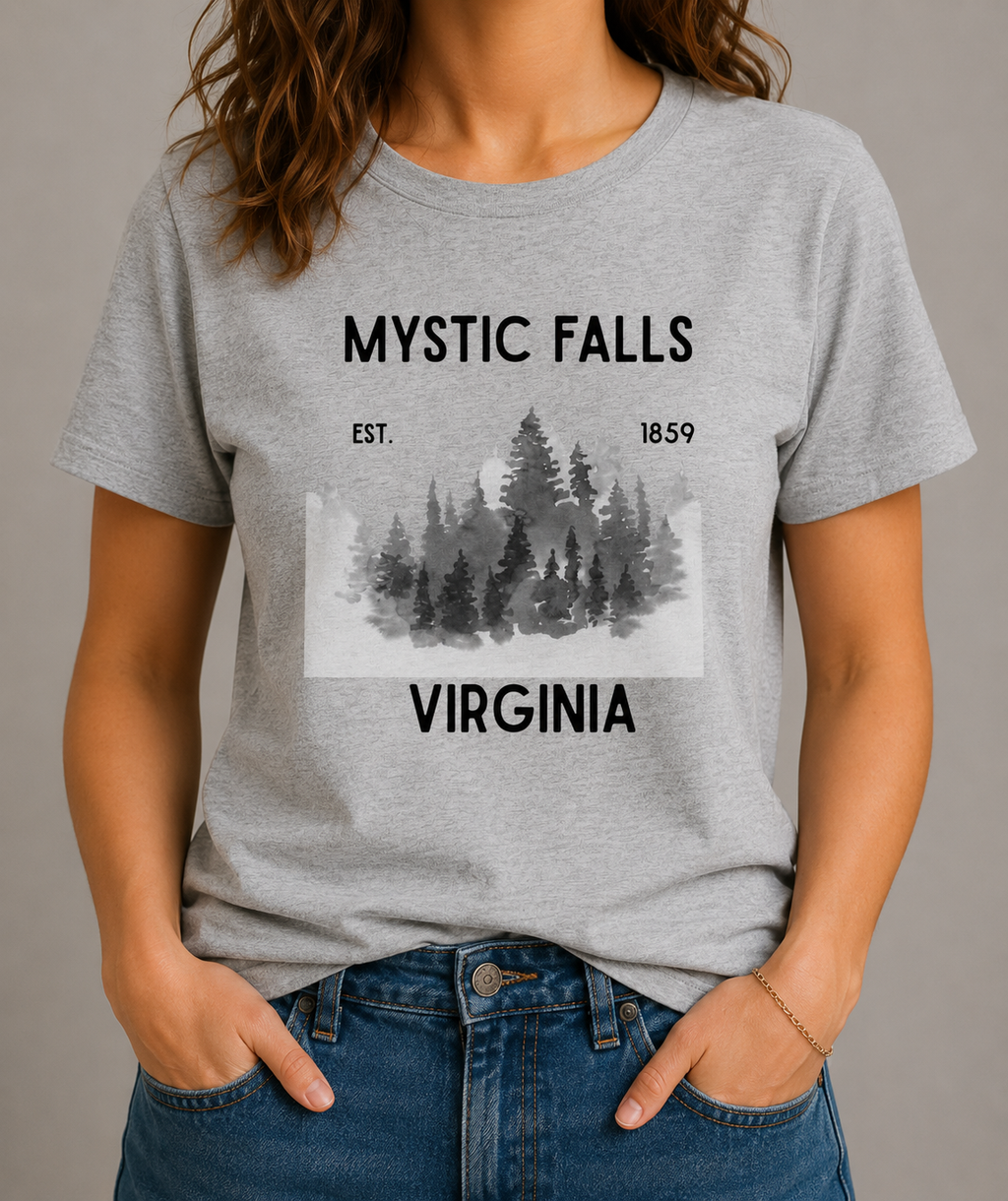 Ein ganz normaler Abend in Mystic Falls - Heavy Cotton T-Shirt