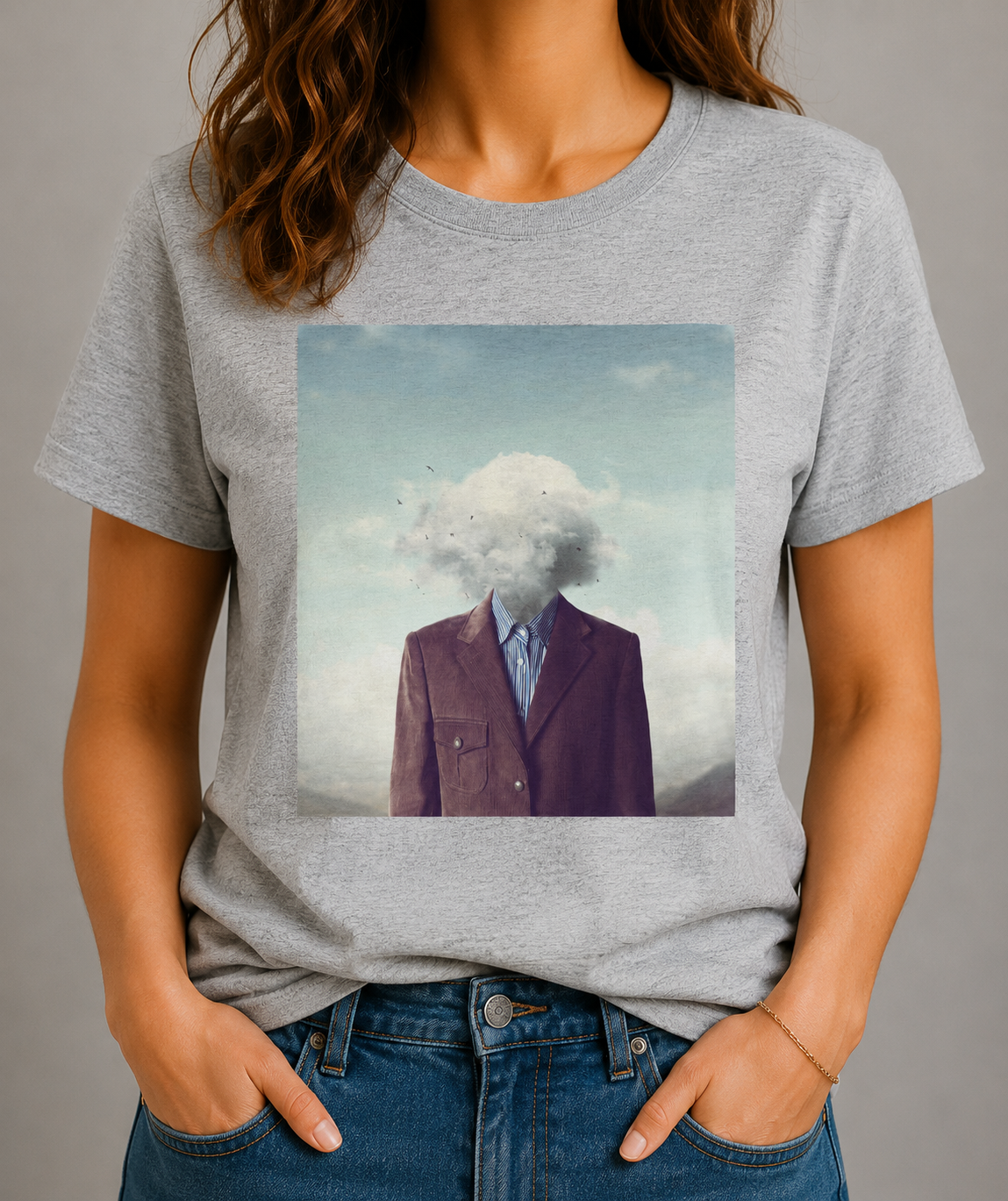 Ein Himmel voller Gedanken - Heavy Cotton T-Shirt