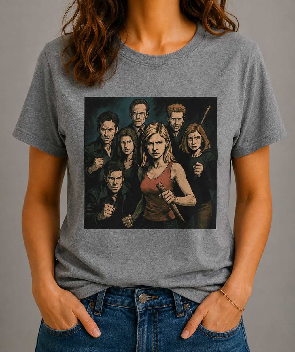 Gemeinsam gegen die Dunkelheit - Heavy Cotton T-Shirt
