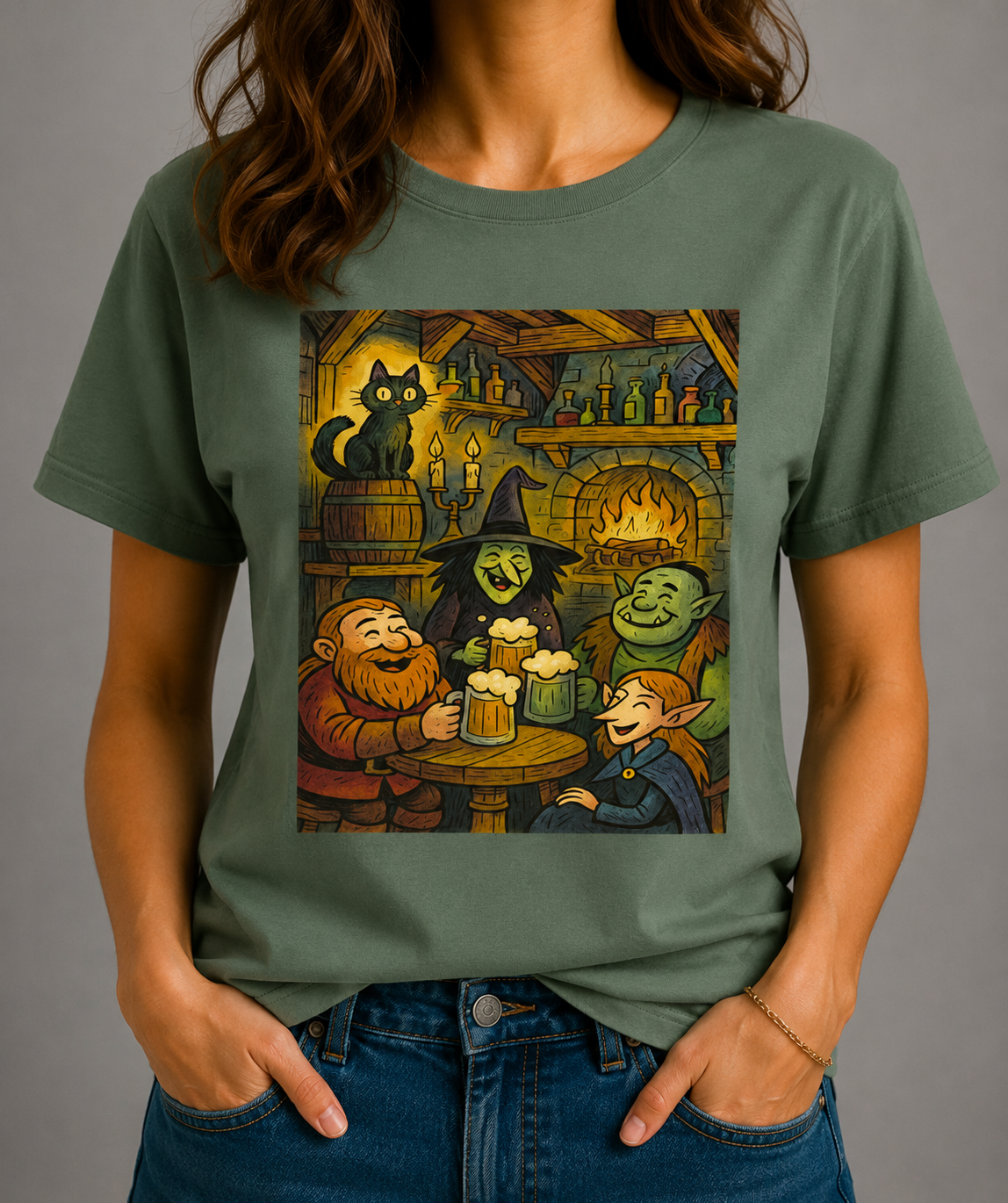 Ein Platz am Kamin - Heavy Cotton T-Shirt