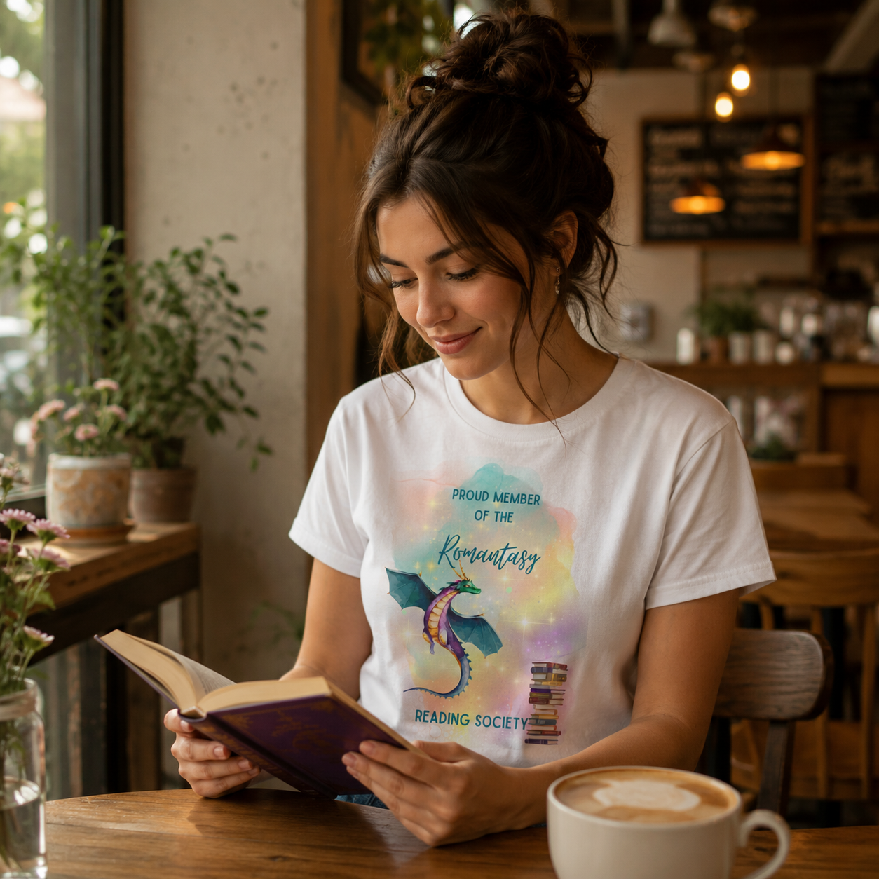 Romantasy Reading Society - Heavy Cotton T-Shirt