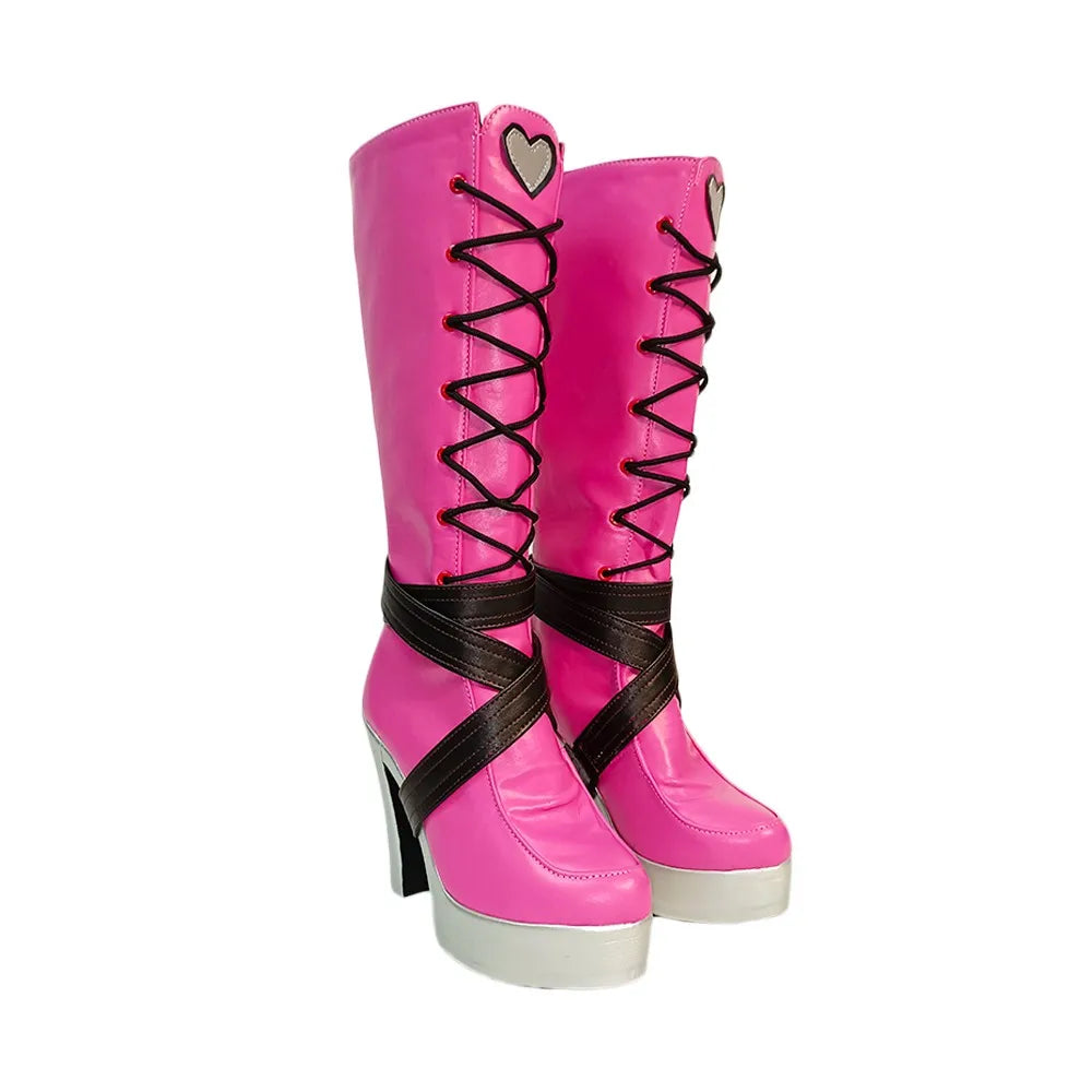 Gothic Cosplay Stiefel für Fantasy und Halloween
